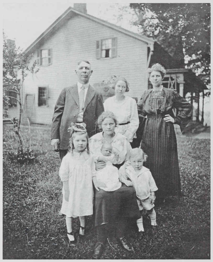Willard Washington Bean and his family